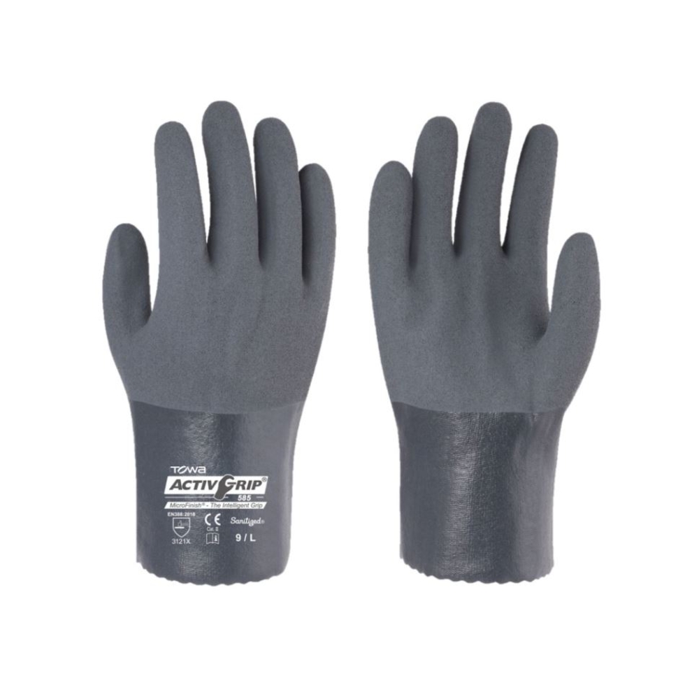 Gants ACTIVGRIP ADVANCE gris - TOWA - AG585