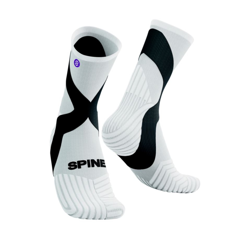 Chaussettes X SHORT CUT Blanc & Noir - SPINE - FRSKSXSC