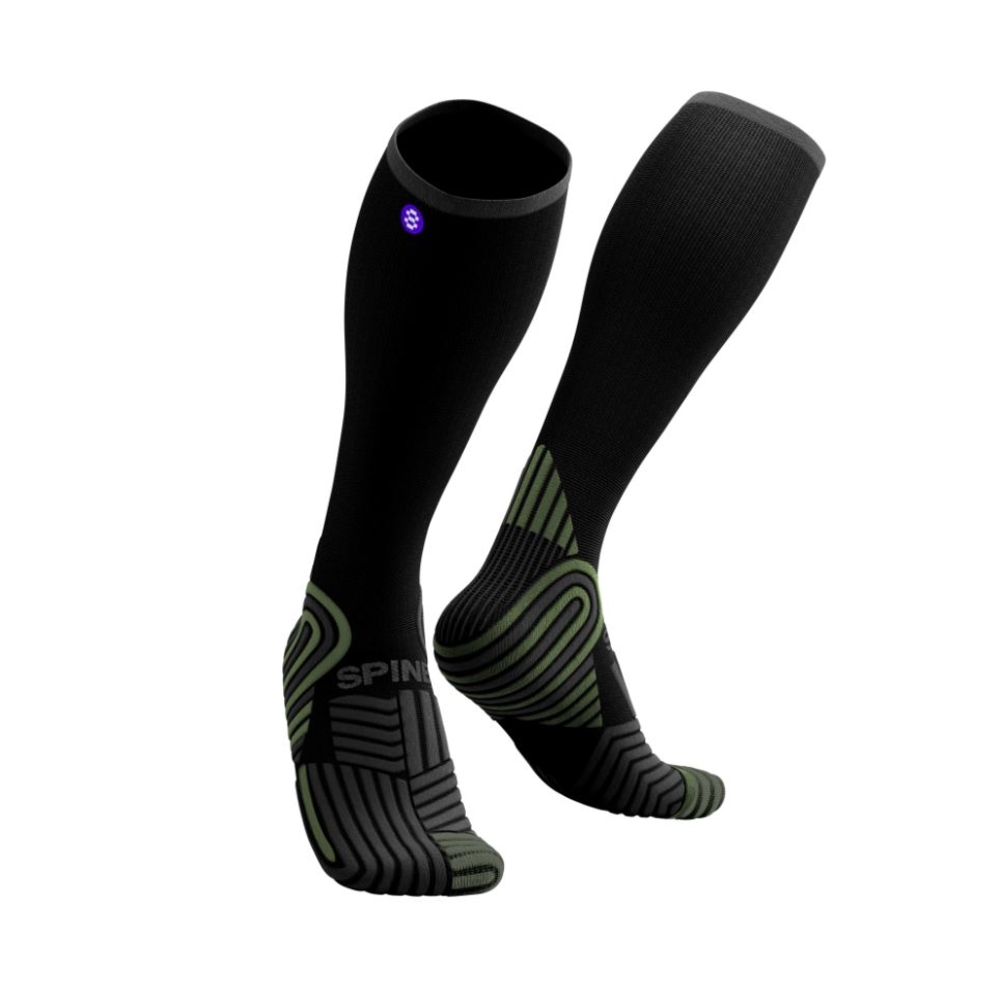 Chaussettes FR imperméables coupe longue - Noir BKK - SPINE - FRSKWTPFLC