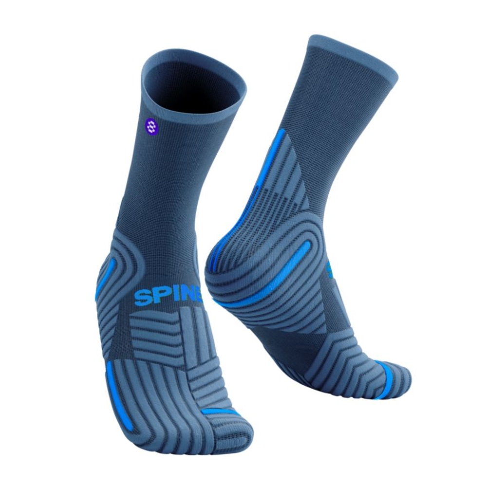 Chaussettes FR Pro coupe courte - Bleu CAB - SPINE - FRSPRSCSUM