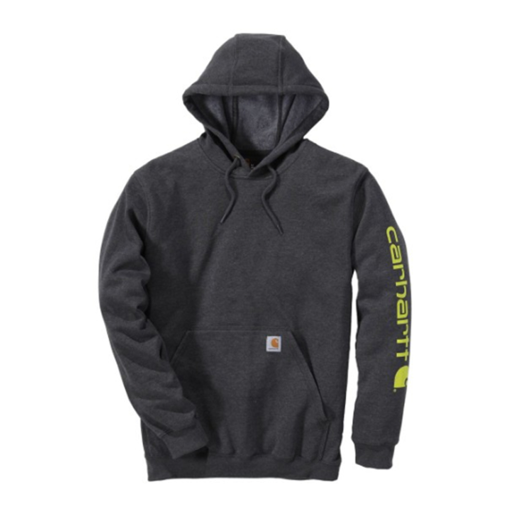 Sweat à capuche avec logo à manches Gris 026 - CARHARTT - K288