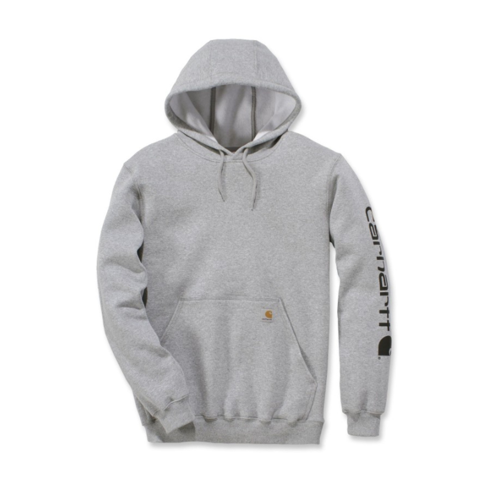 Sweat à capuche avec logo sur les manches Gris - E20 - CARHARTT - K288