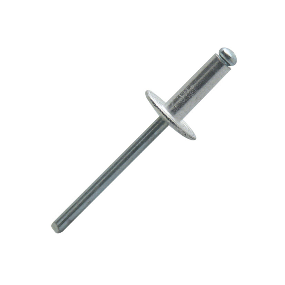 250 rivets standards à aluminium/acier à tête large à Ø4,8x10mm - SCELL-IT - ASL4810