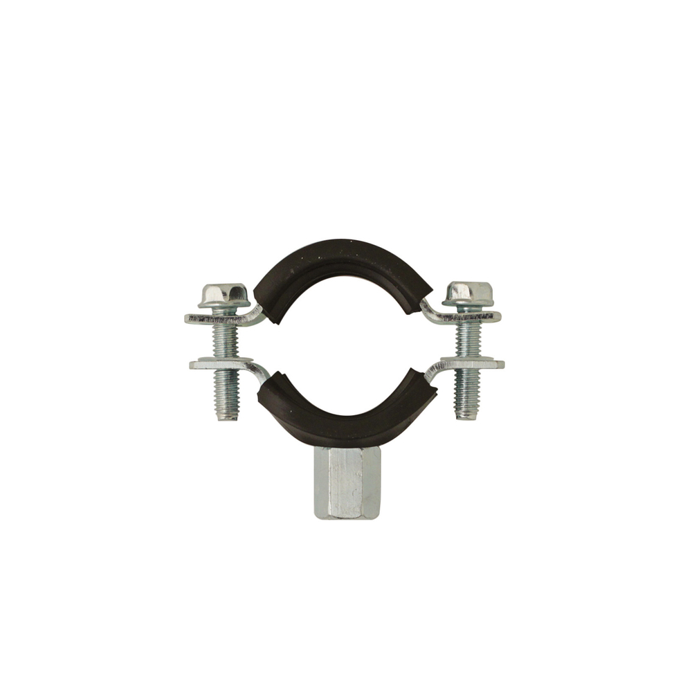 50 colliers double embase acier zingué - isophonique - M8-M10 - SCELL-IT - BEMAX1060