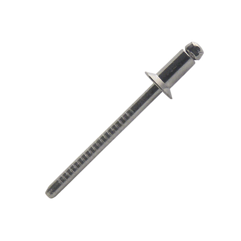 500 rivets standards à inox A2/inox A2 à tête fraisée 120° à Ø4,8x12mm - SCELL-IT - BTK4812-BC
