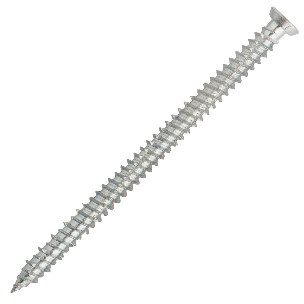 100 vis de fixation directe huisserie - tête fraisée - acier zingué - Ø7,5x62mm - SCELL-IT - BTS75062F