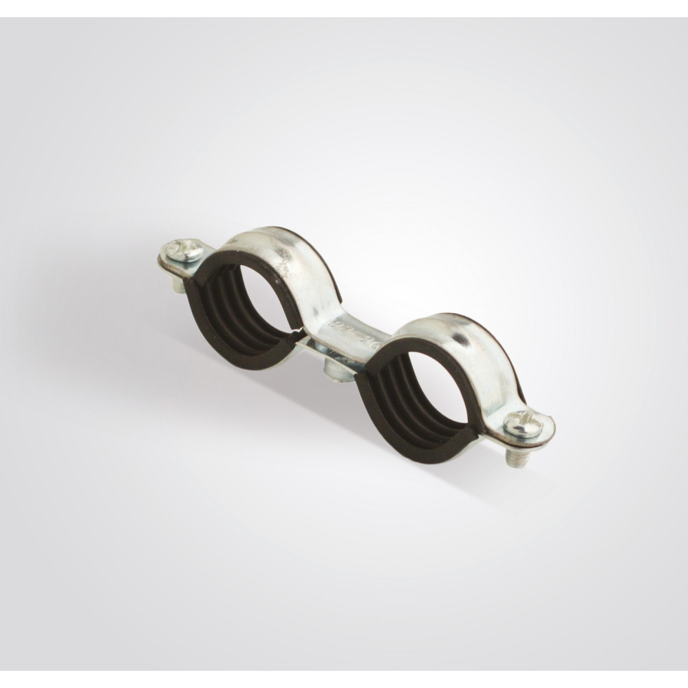 40 colliers de plomberie isophoniques premium doubles - Ø20 - SCELL-IT - CDIPLUS20