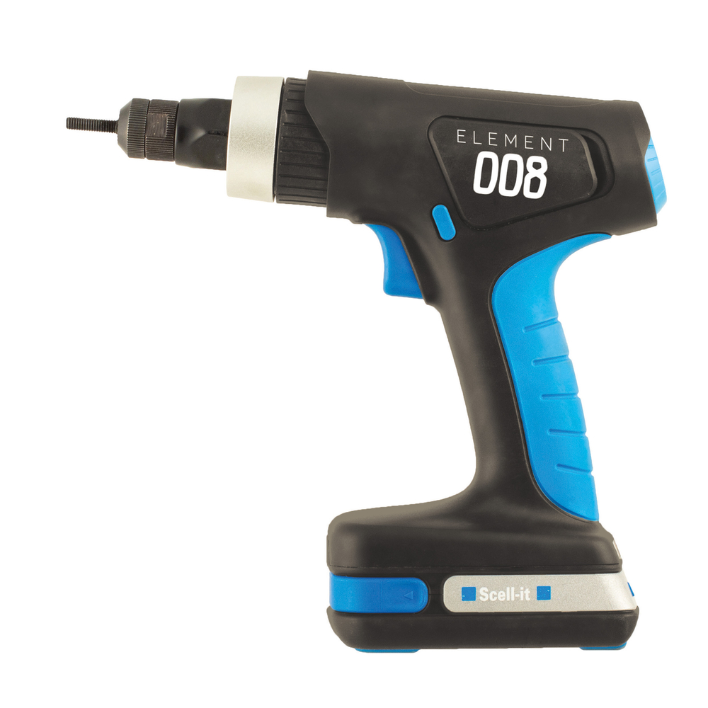 1 sertisseuse sur batterie pour écrous à sertir M3-M6 - SCELL-IT - E-008-BODY