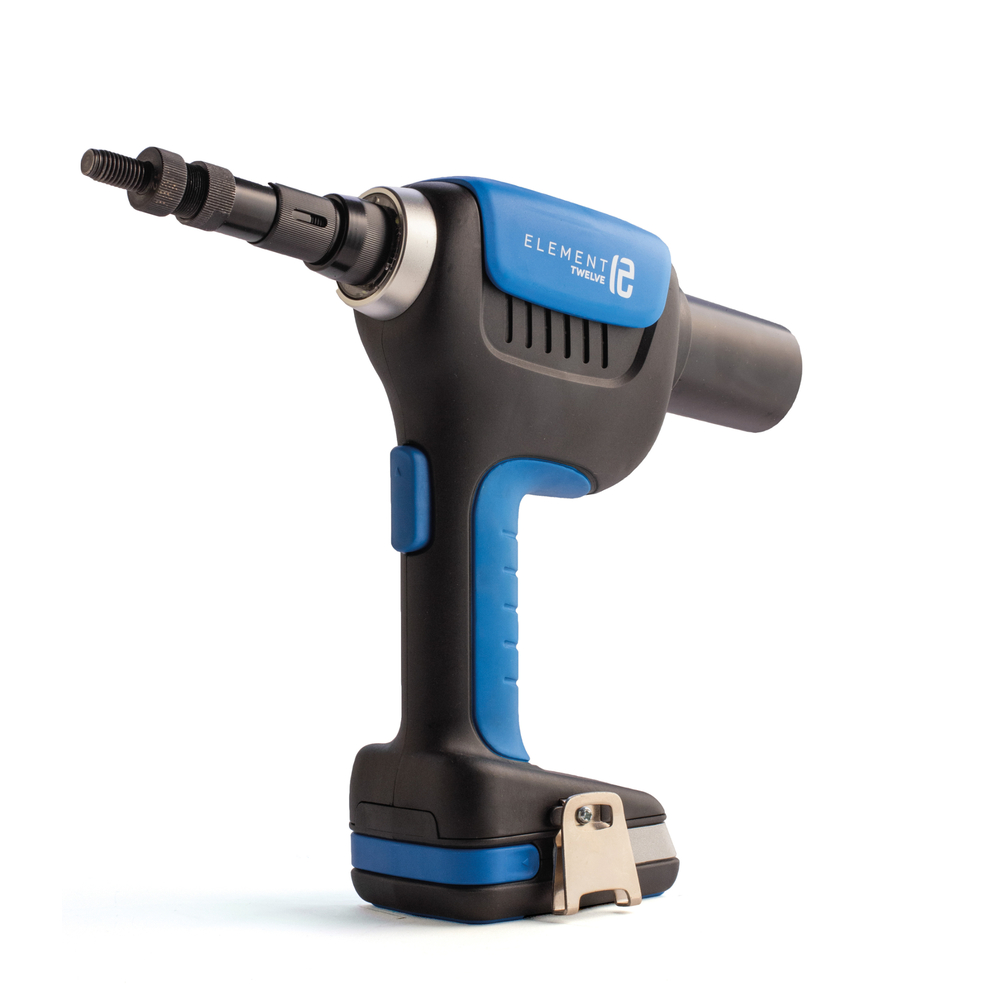 Sertisseuse sur batterie ELEMENT pour écrous à sertir M6 à M12- SCELL-IT - E-12-2XBAT