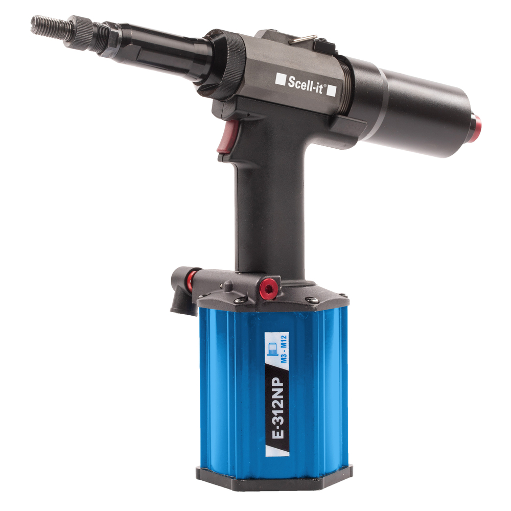 Sertisseuse oléo-pneumatique pour écrous à sertir M3 à M12 SCELL-IT E-312NP