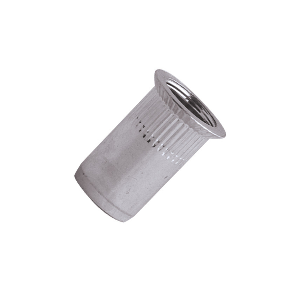 500 écrous crantés à aluminium à tête fraisée 90° à M5x13,5mm - SCELL-IT - EAK0540