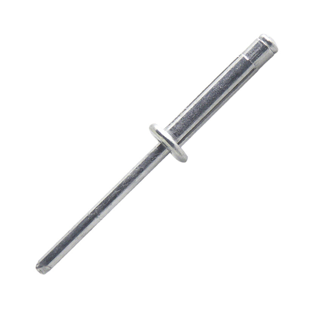 250 rivets étoilés à aluminium/aluminium à tête plate à Ø4,8x20,5mm - SCELL-IT - ED4820
