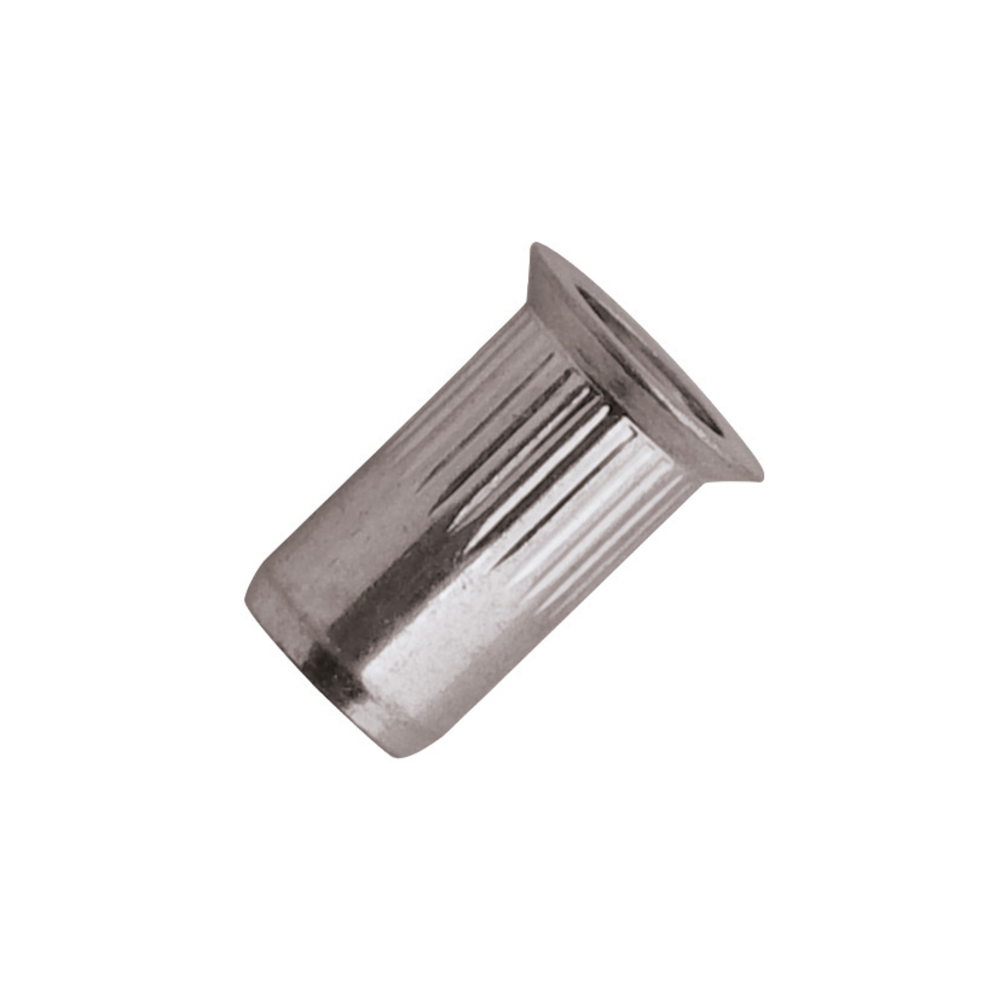 100 écrous crantés à inox A2 à tête fraisée 90° à M6x16mm - SCELL-IT - ENK0645