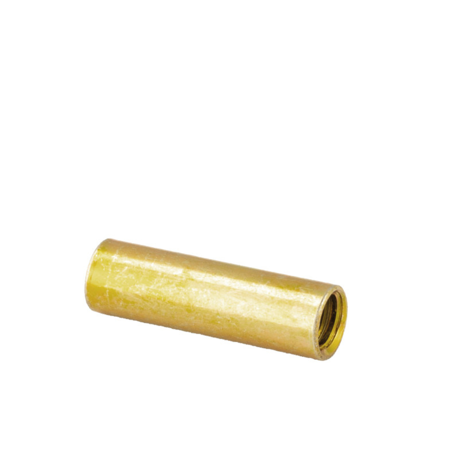 Raccord de jonction cylindrique femelle/femelle ATLAS acier zingué jaune Longueur 30 - Lot de 50 SCELL-IT - ENT0730-J