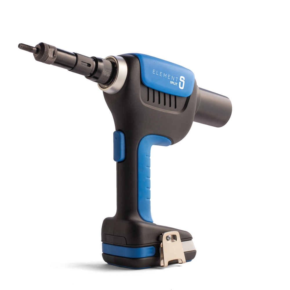 1 sertisseuse sur batterie pour écrous étoilés M5-M8 - SCELL-IT - E-SP-2XBAT