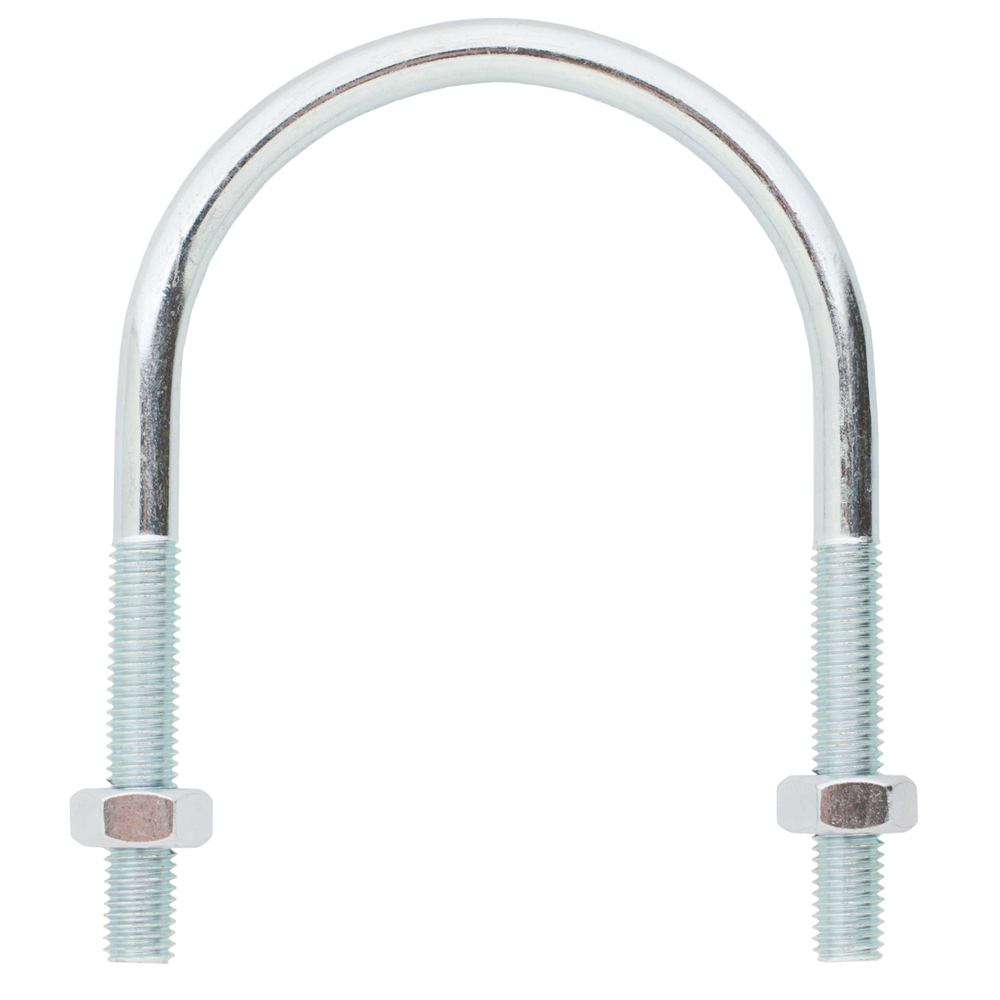 10 étriers supports de tuyauteries industrielles - écrous montés - 34mm - SCELL-IT - ETRIER08X13