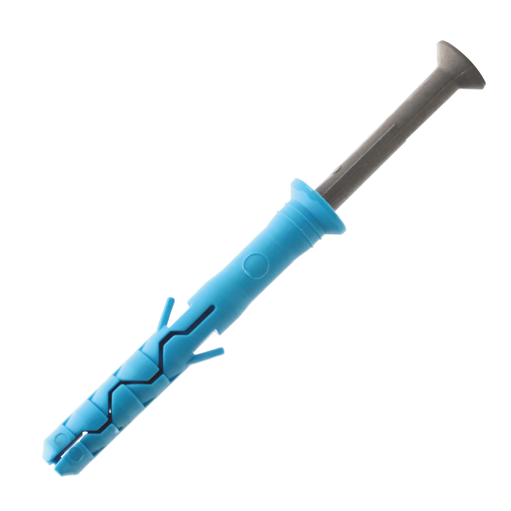100 chevilles à frapper tête fraisée - clou polyamide renforcé - Ø8x60mm - SCELL-IT - EX-9105348060