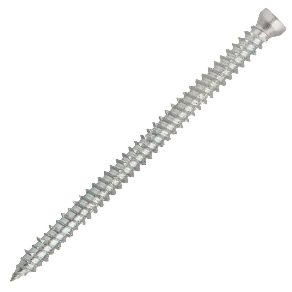 100 vis de fixation directe huisserie - tête réduite - acier zingué - Ø7,5x92mm - SCELL-IT - EX-91157175092