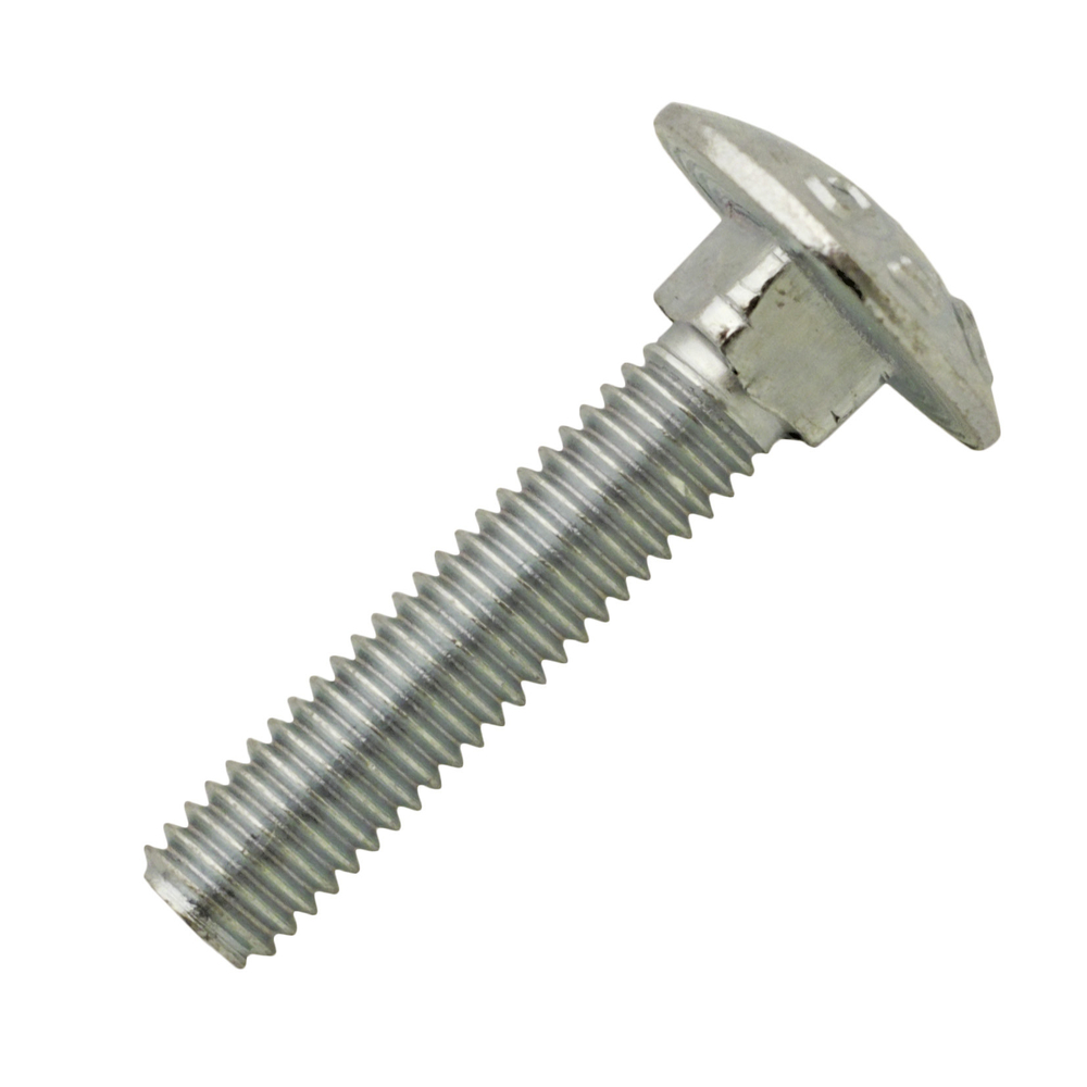 100 vis tête bombée à collet carré - M6x30mm - SCELL-IT - EX-9315016030B