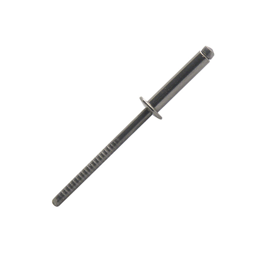 500 rivets standards à inox A2/inox A2 à tête plate à Ø4x10mm - SCELL-IT - EX-9445134010