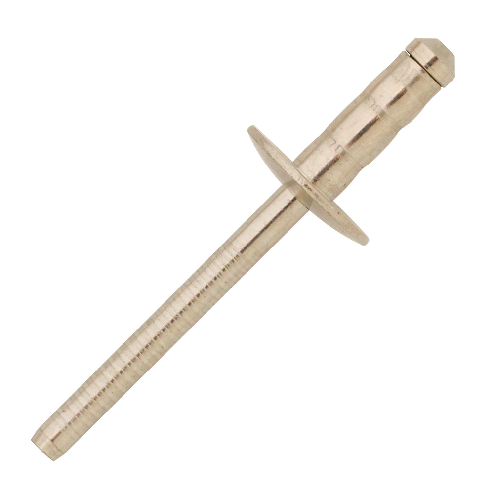 25 rivets multi-serrage à inox A2/inox A2 à tête large à Ø4,8x17,5mm - SCELL-IT - EX-94465348175B