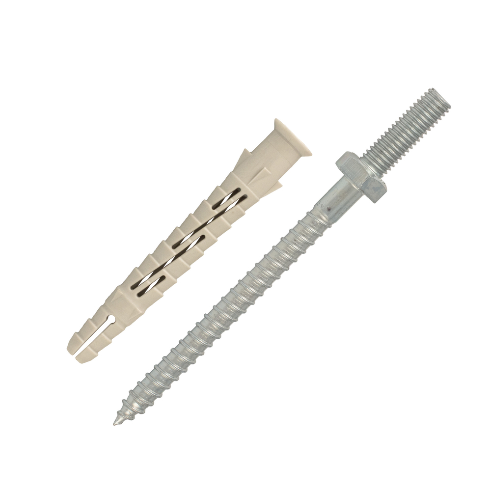 50 chevilles longue expansion nylon - patte à vis - Ø8x80mm - SCELL-IT - G-LT08080-M6