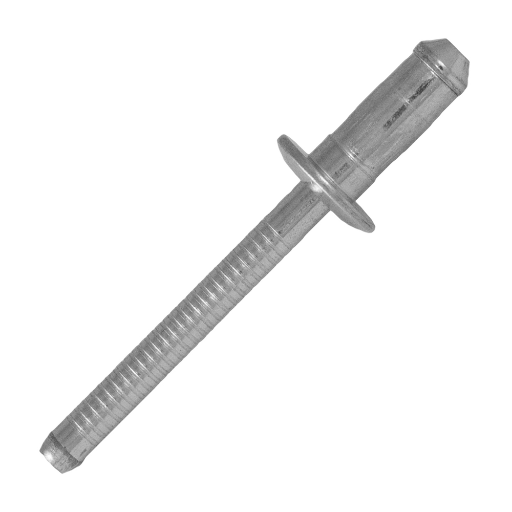 250 rivets de structure Hyperiv à aluminium/aluminium à tête plate à Ø6,4x14,5mm - SCELL-IT - HPHD64140-BC