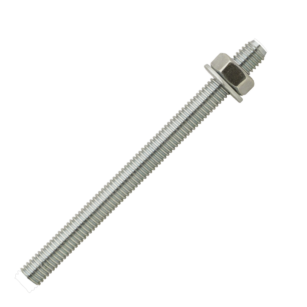10 tiges filetées standard - acier zingué - M12x220mm - SCELL-IT - MS12220