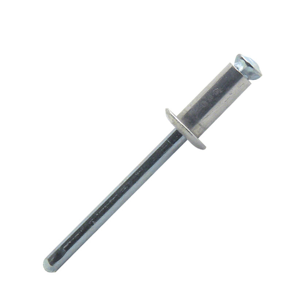 250 rivets éclatés à aluminium/acier à tête plate à Ø4x12mm - SCELL-IT - PAD4012