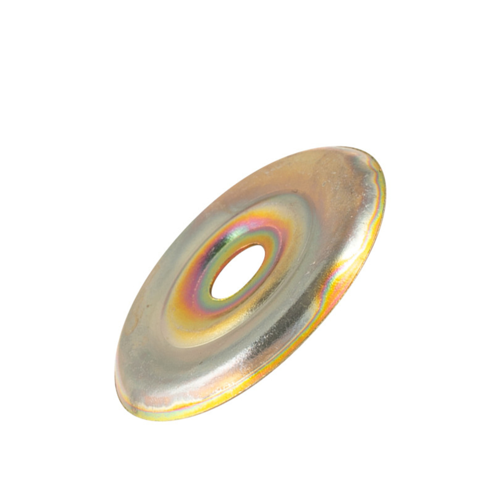 Rosace plate ATLAS acier zingué jaune Diamètre 32 - Lot de 100 SCELL-IT - RP30-J