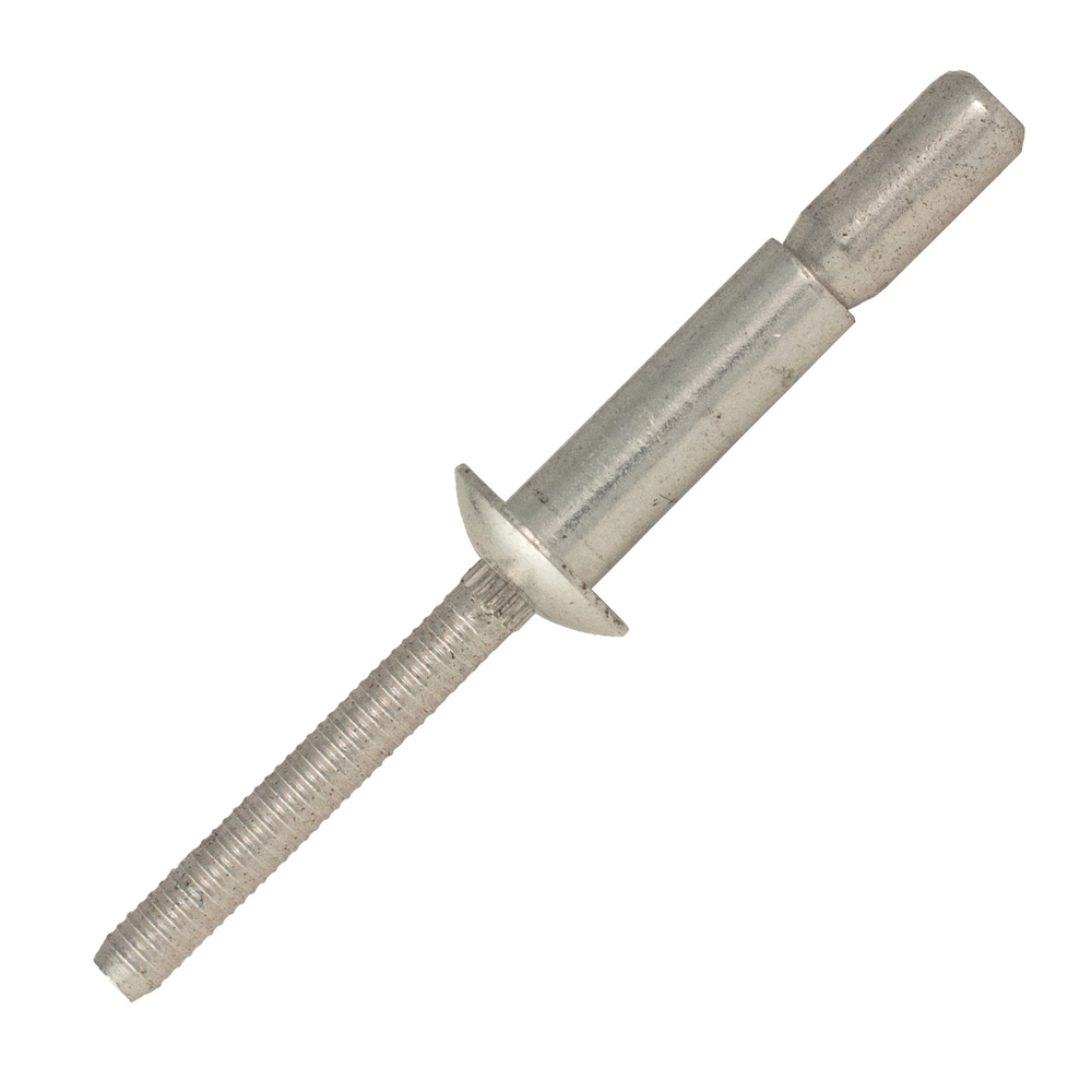 500 rivets de structure Superiv à aluminium/aluminium à tête plate à Ø4,8x13,5mm - SCELL-IT - SPHD48140-BC