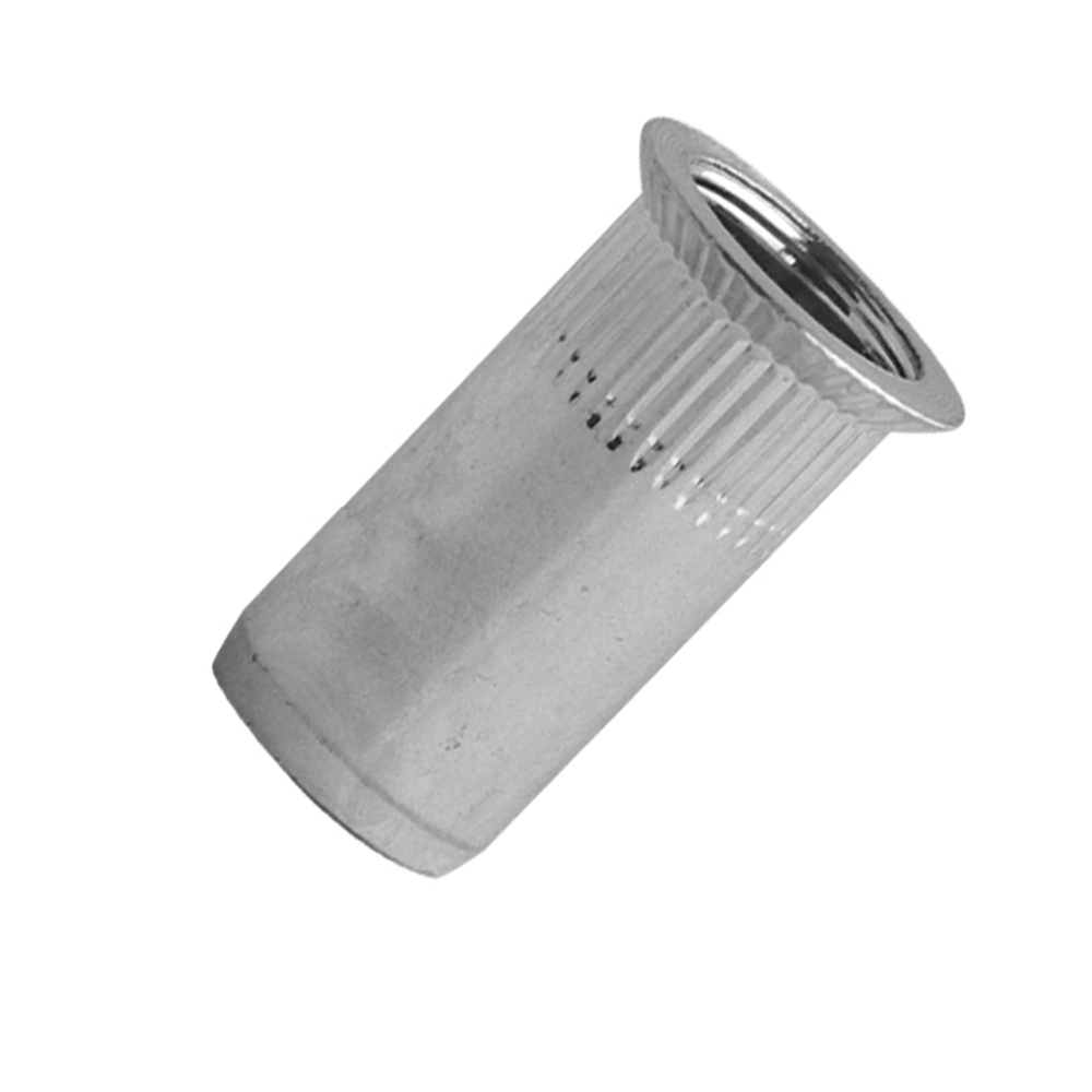 250 écrous crantés borgne à acier à tête fraisée 90° à M8x28mm - SCELL-IT - TCBK0845