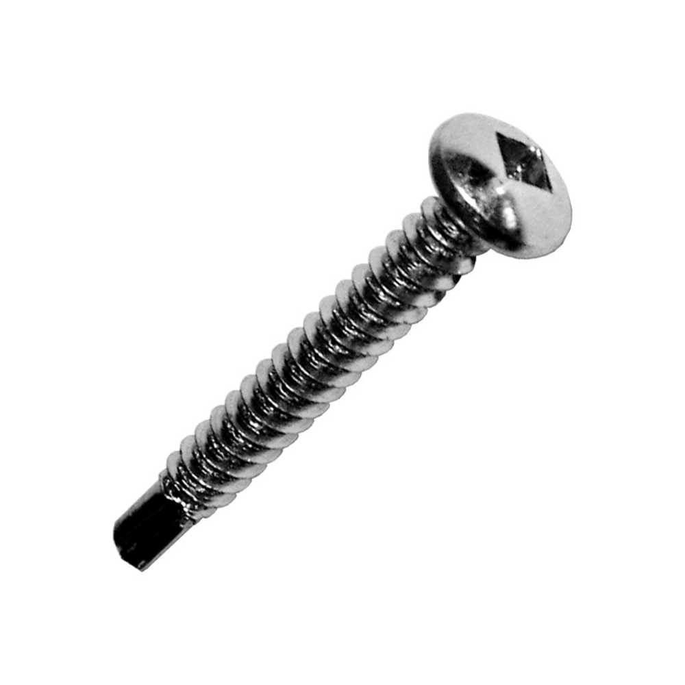 500 vis autop. inox A2 - tête cylindrique - SQ- perçage acier - Ø4,2x13mm - SCELL-IT - TCQNS42013