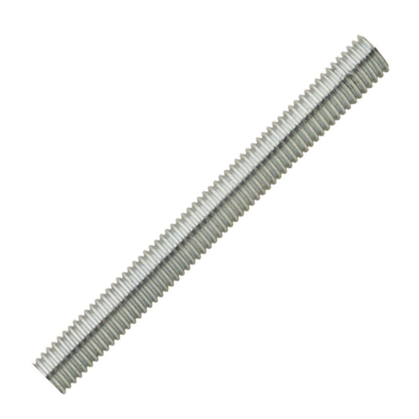 Tige filetée de longueur 1 mètre en acier zingué blanc Diamètre M10  SCELL-IT - TF1M10
