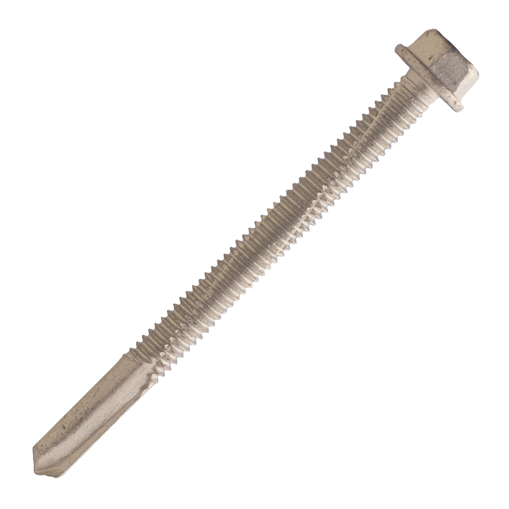 500 vis autop. bi-métal inox A2-acier cémenté - th - perçage acier - Ø5,5x40mm - SCELL-IT - THPLBM-55040