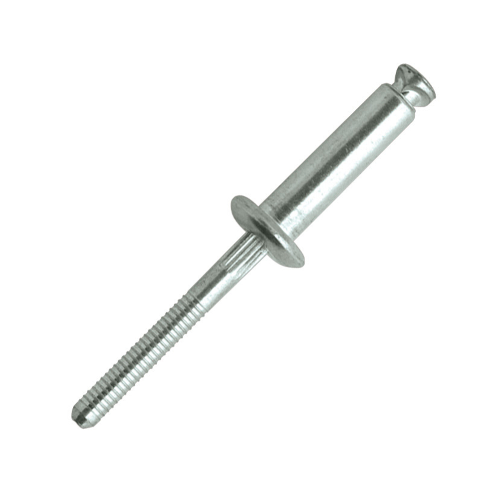 250 rivets de structure éclatés à aluminium/acier à tête plate à Ø6,4x18,3mm - SCELL-IT - TLD6418-BC