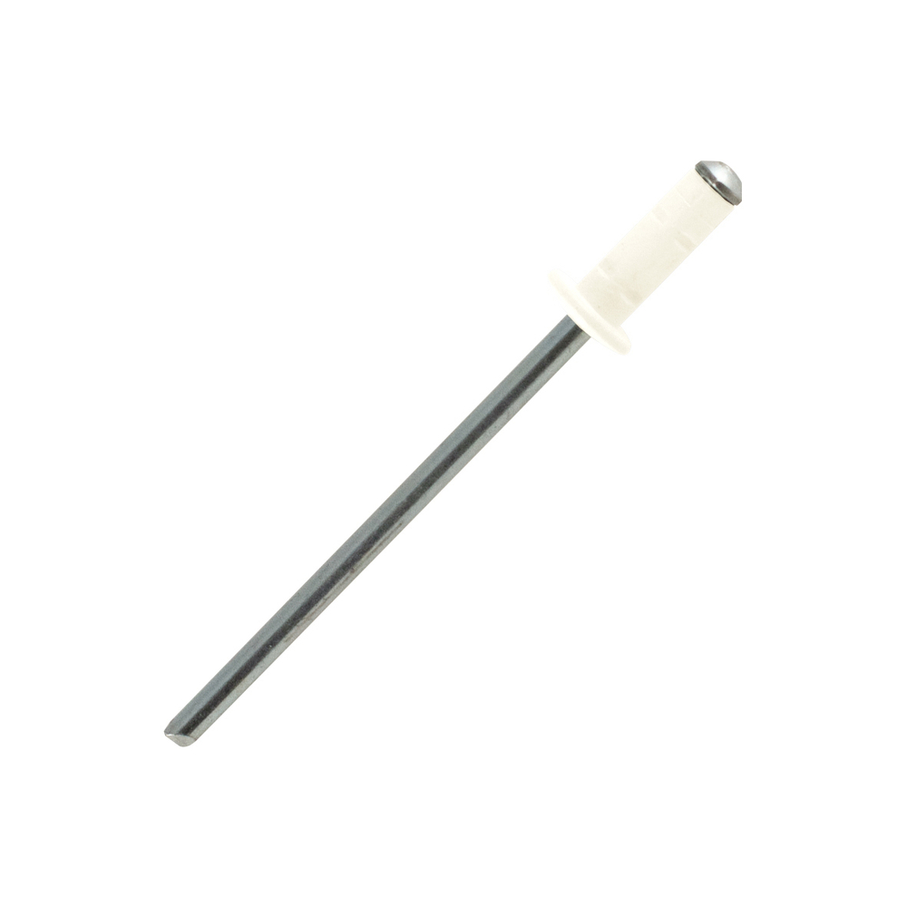 2000 rivets multi-serrage à aluminium/acier à tête plate à Ø3,2x8mm - SCELL-IT - UD3208-BC-R9010