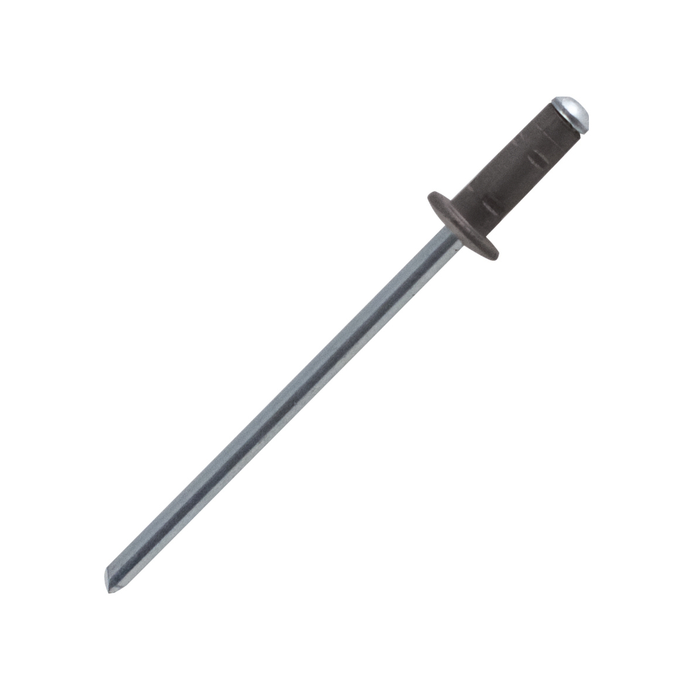 500 rivets multi-serrage à aluminium/acier à tête plate à Ø4,8x15,1mm - SCELL-IT - UD4815-BC-R7015