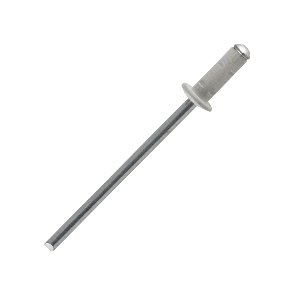 500 rivets multi-serrage à aluminium/acier à tête plate à Ø4,8x15,1mm - SCELL-IT - UD4815-BC-R7035