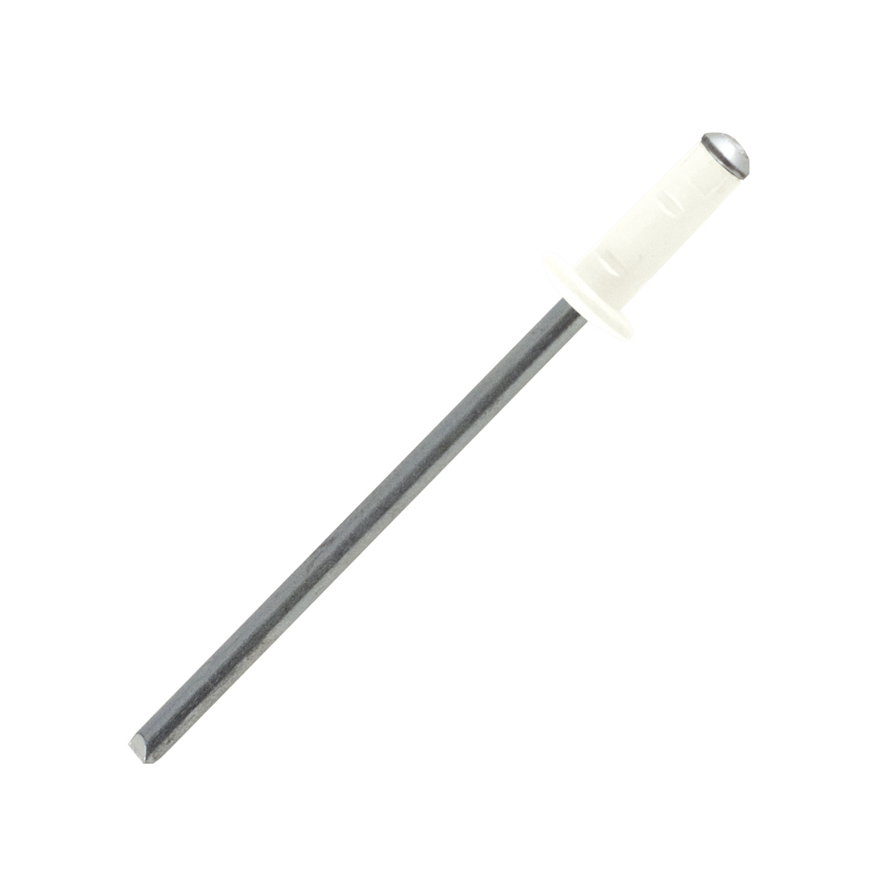 500 rivets multi-serrage à aluminium/acier à tête plate à Ø4,8x15,1mm - SCELL-IT - UD4815-BC-R9016