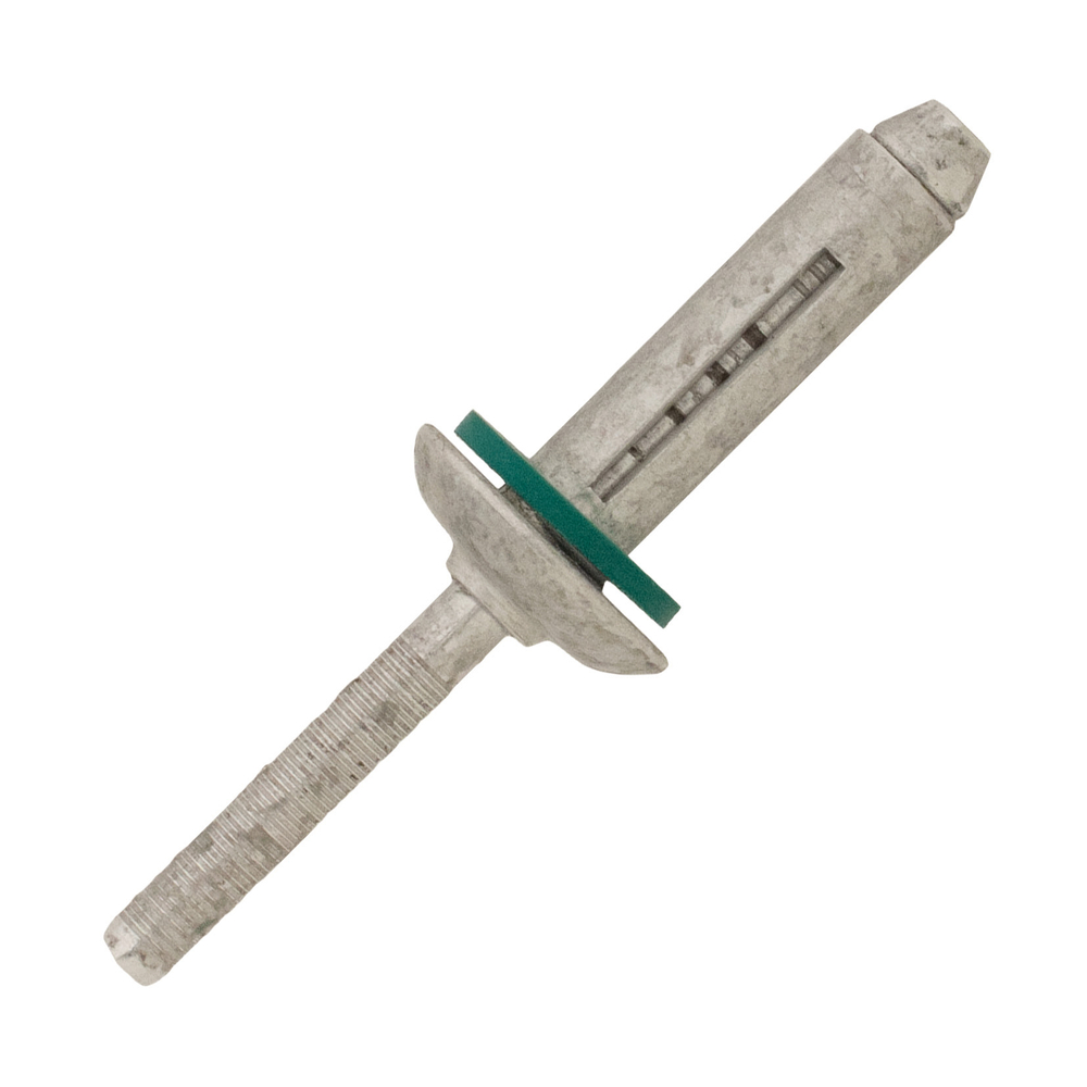 200 rivets étoilés à alu/alu à tête plate à rondelle d'étanchéité à Ø7,7x27,7mm - SCELL-IT - WED7728-BC