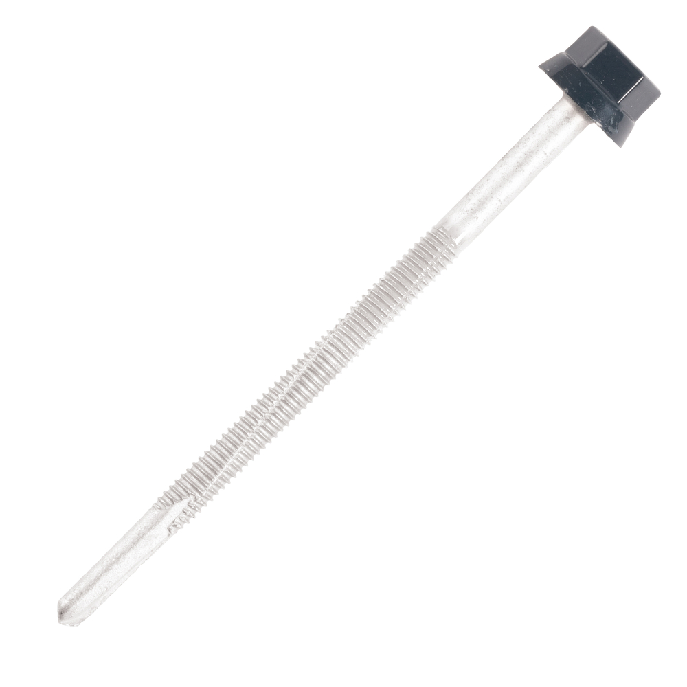 100 Vis bac acier - sommet de nervure - support IPN - TH12-5,5x85mm - SCELL-IT - ZTP-55085