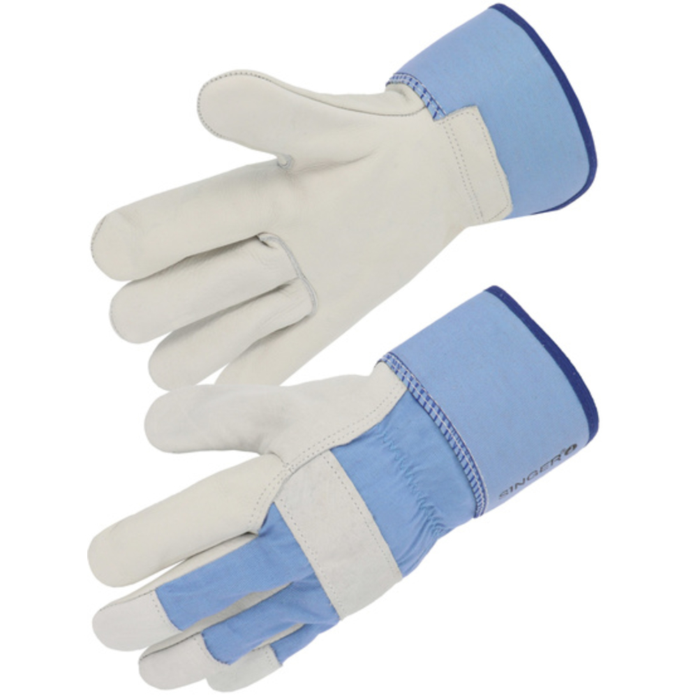 Gant paume cuir fleur bovin T10 - SINGER - 501N