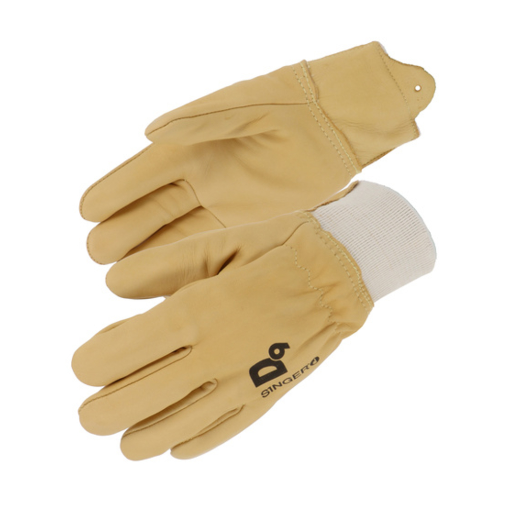 Gant fleur de bovin hydrofuge Entièrement doublé Kevlar - SINGER - 50GHBBK