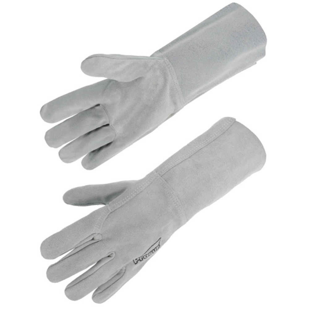 Gant de protection croûte de bovin manchette de 15 cm T10 - SINGER - 51EC15