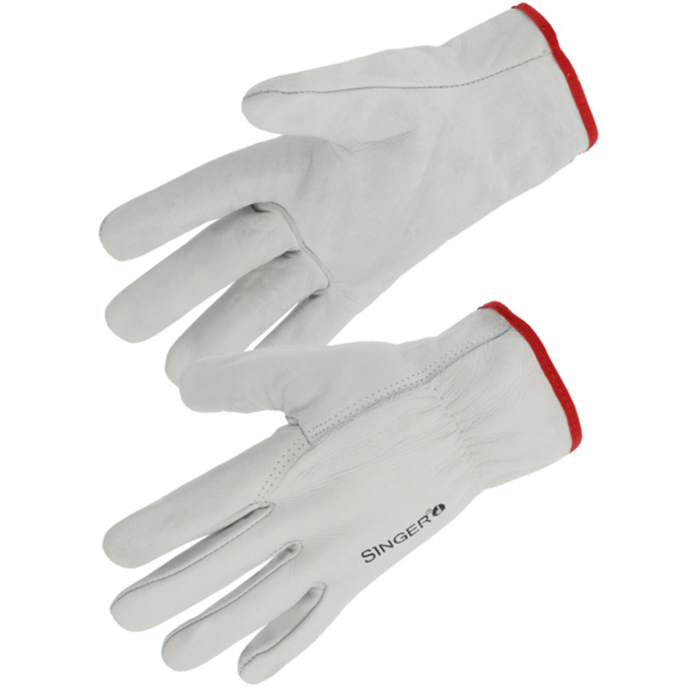 Gant tout fleur bovin naturel Serrage élastique - SINGER - 56GN