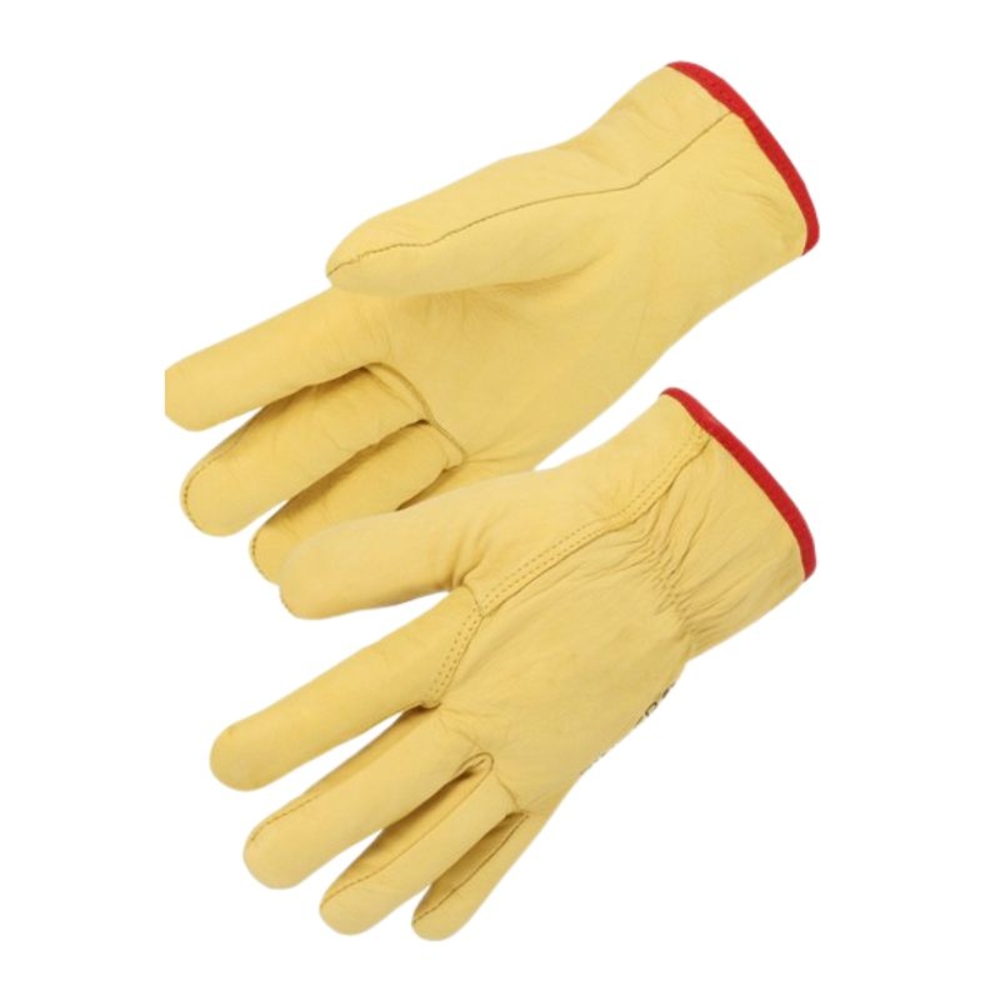 Gant tout fleur bovin jaune Fourré acrylique - SINGER - 56GYPA00