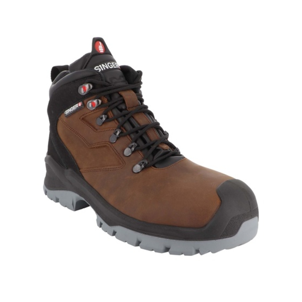 Chaussures haute marron S3 WR SRC - SINGER - ABYSS