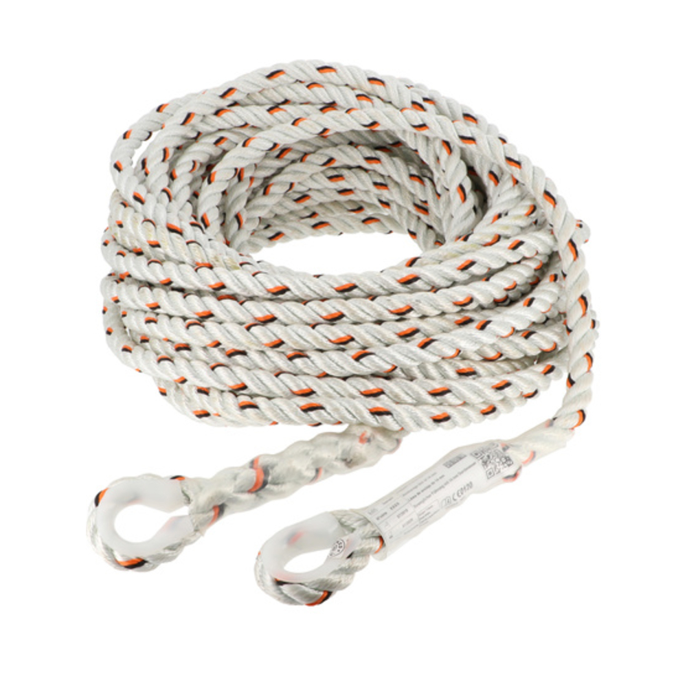 Support d'assurage Longueur 20 mètresDiamètre 14 mm - SINGER - ASSUTWIST200