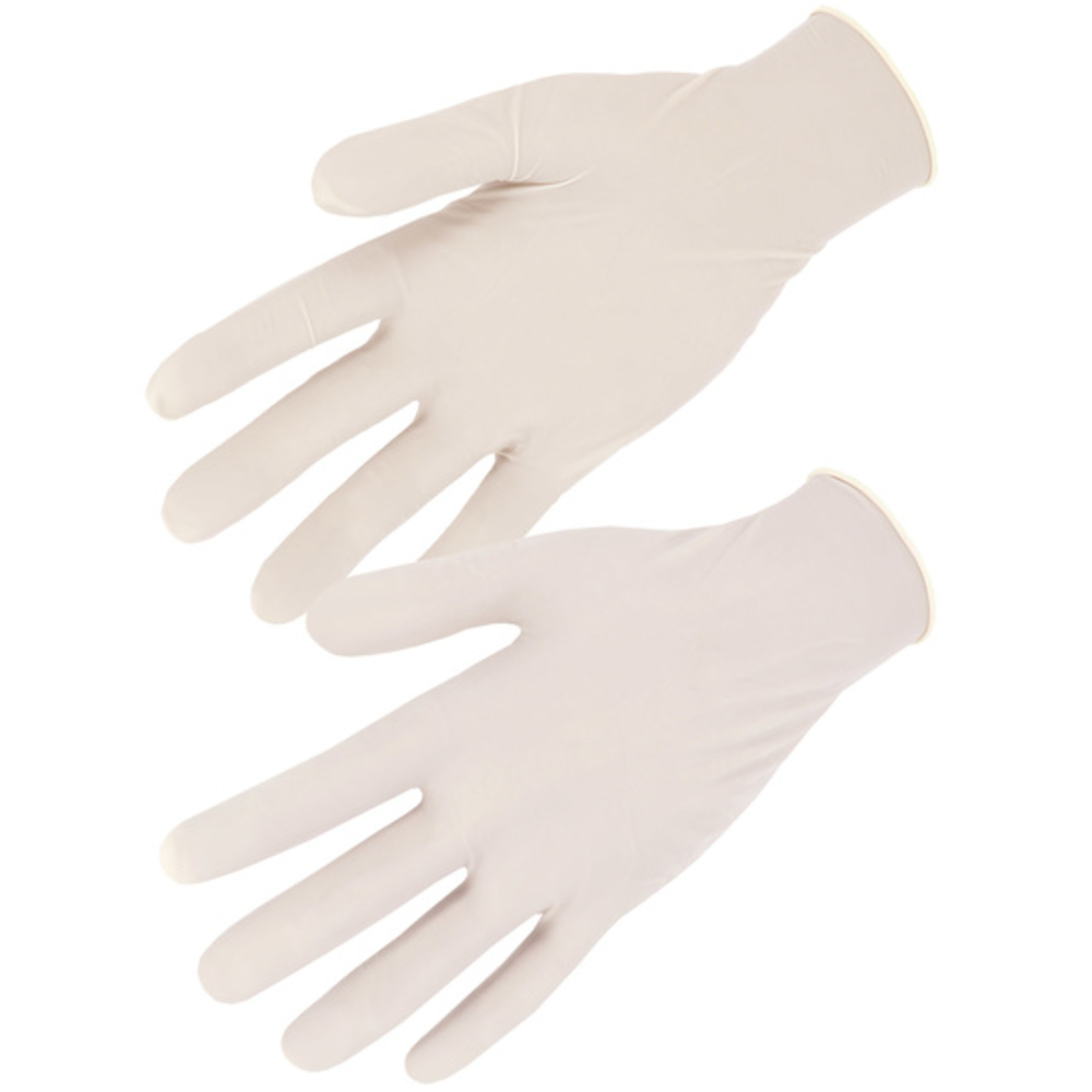 Gant latex non poudré Boîte de 100 gants - SINGER - AUU1010